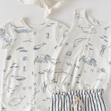 Short Sleeve Romper - Life Aquatic