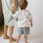 Dropped Shoulder Short Sleeve T-Shirt - Life Aquatic