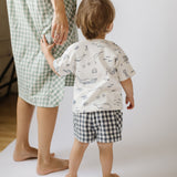 Dropped Shoulder Short Sleeve T-Shirt - Life Aquatic