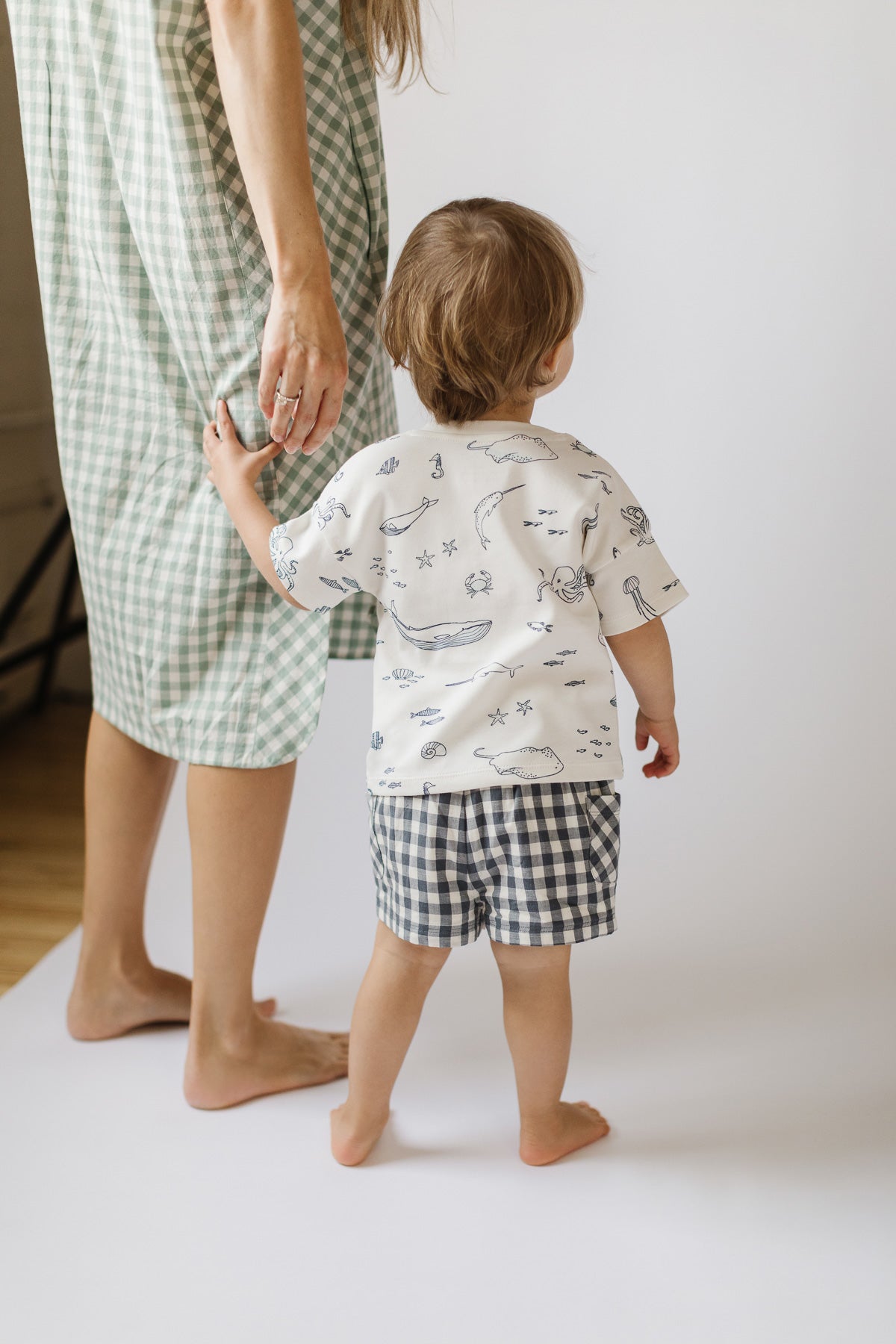 Dropped Shoulder Short Sleeve T-Shirt - Life Aquatic