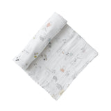 Organic Cotton Muslin Swaddle - Magical Forest