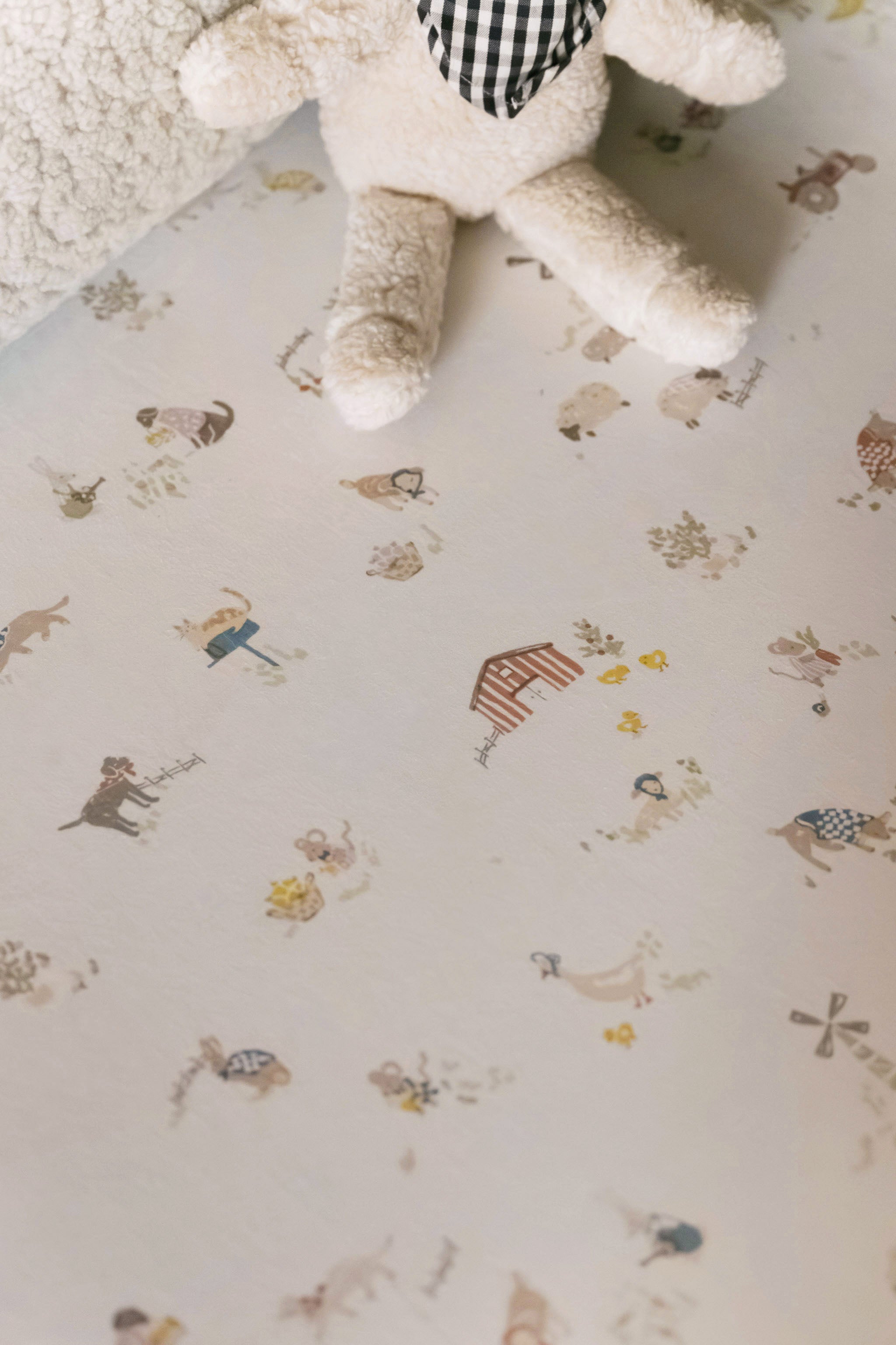 Crib Sheet - On the Farm