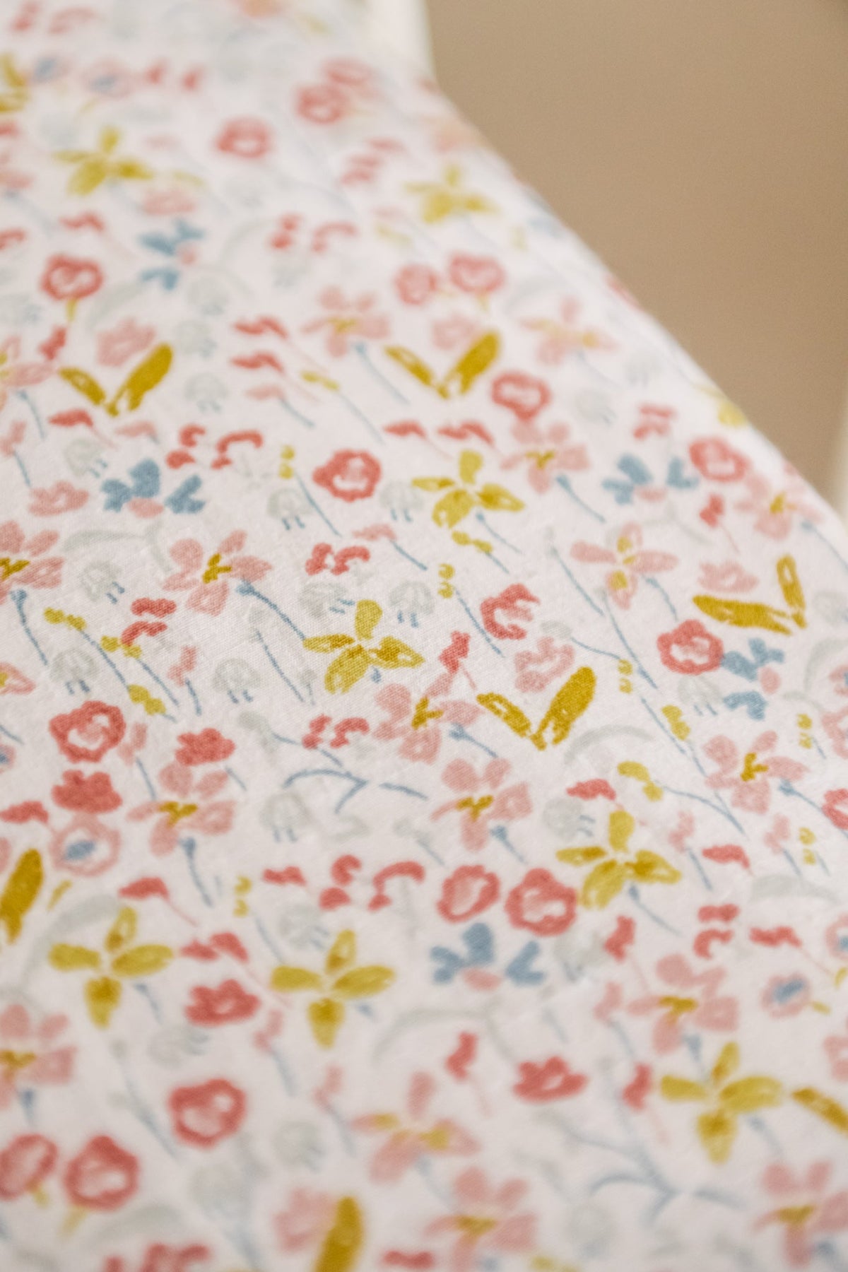 crib sheet floret