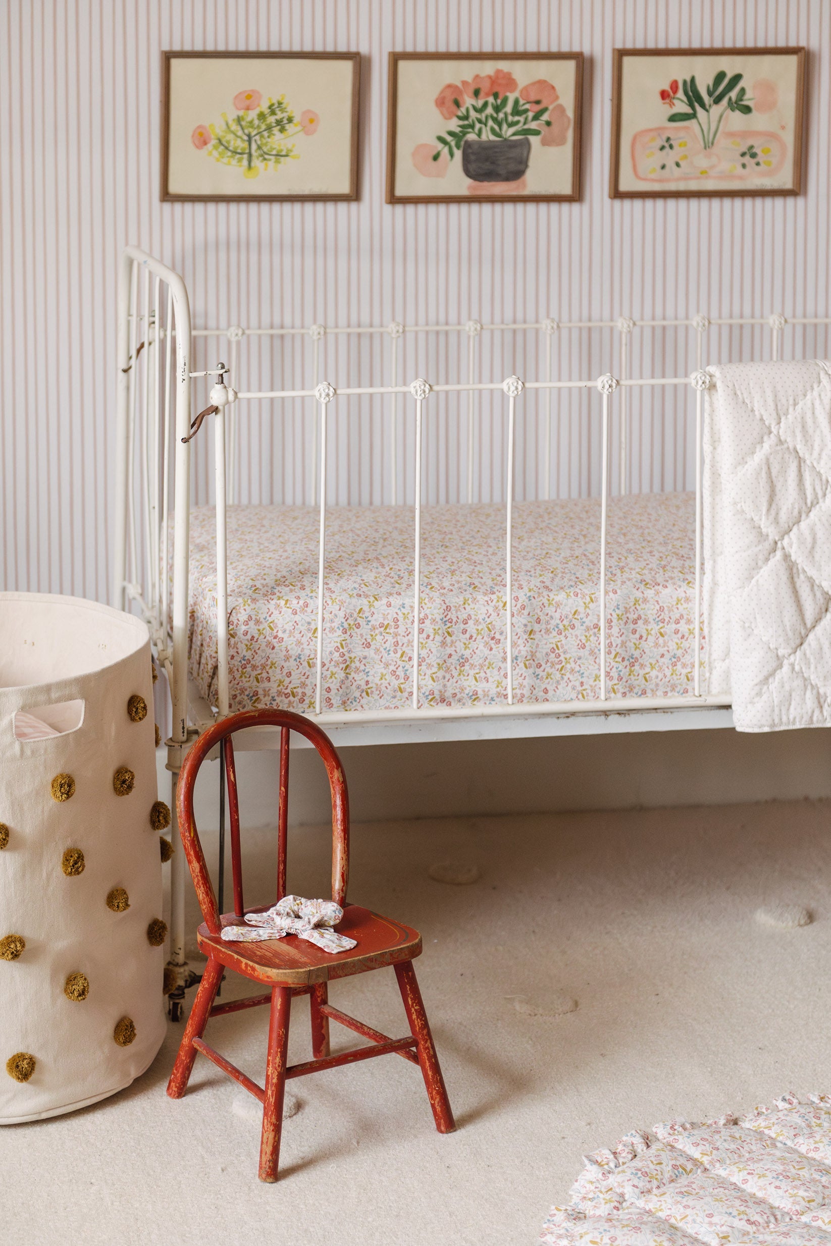 Crib Sheet - Flower Patch