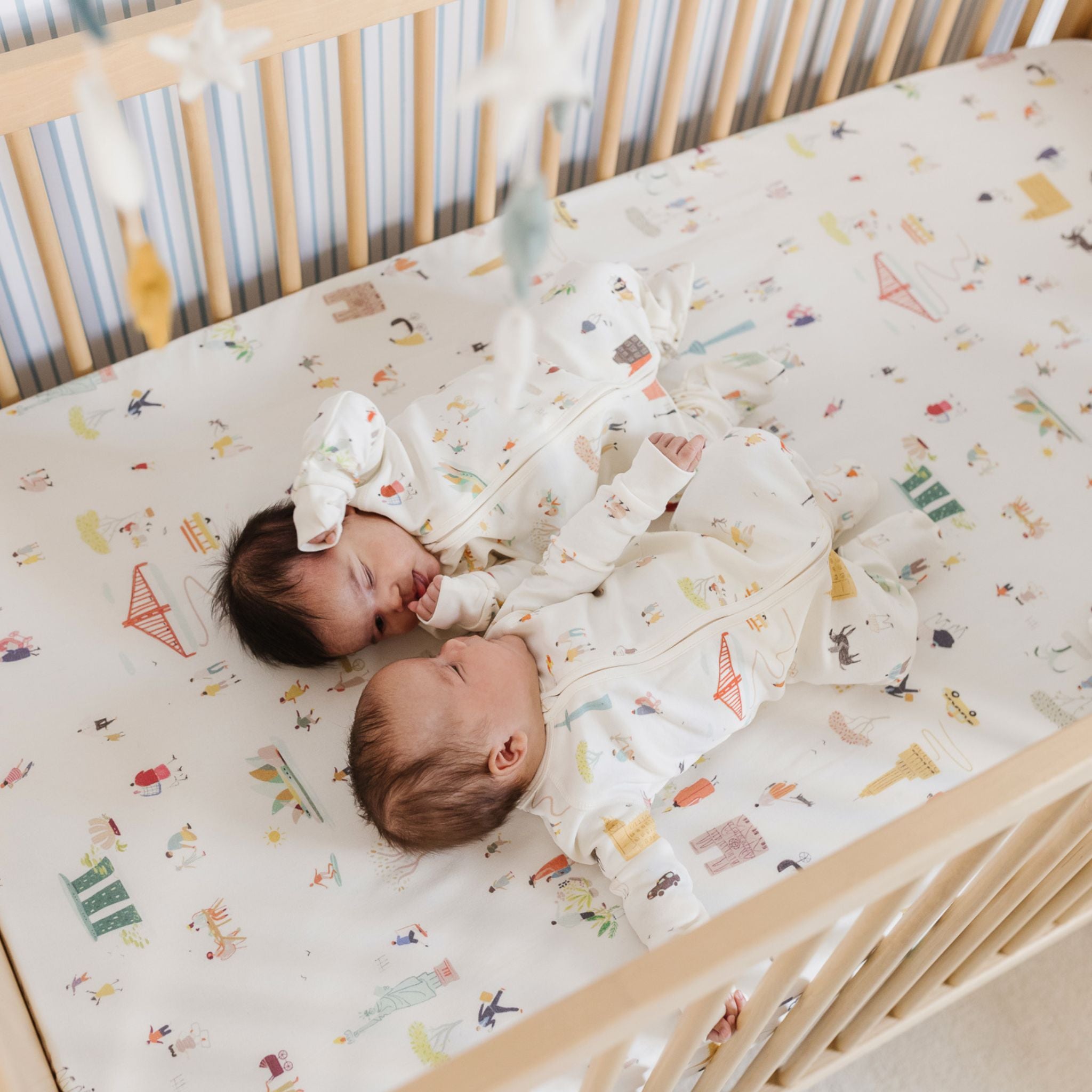 pehr stokke crib sheet Organic Cotton Crib Sheet for Baby