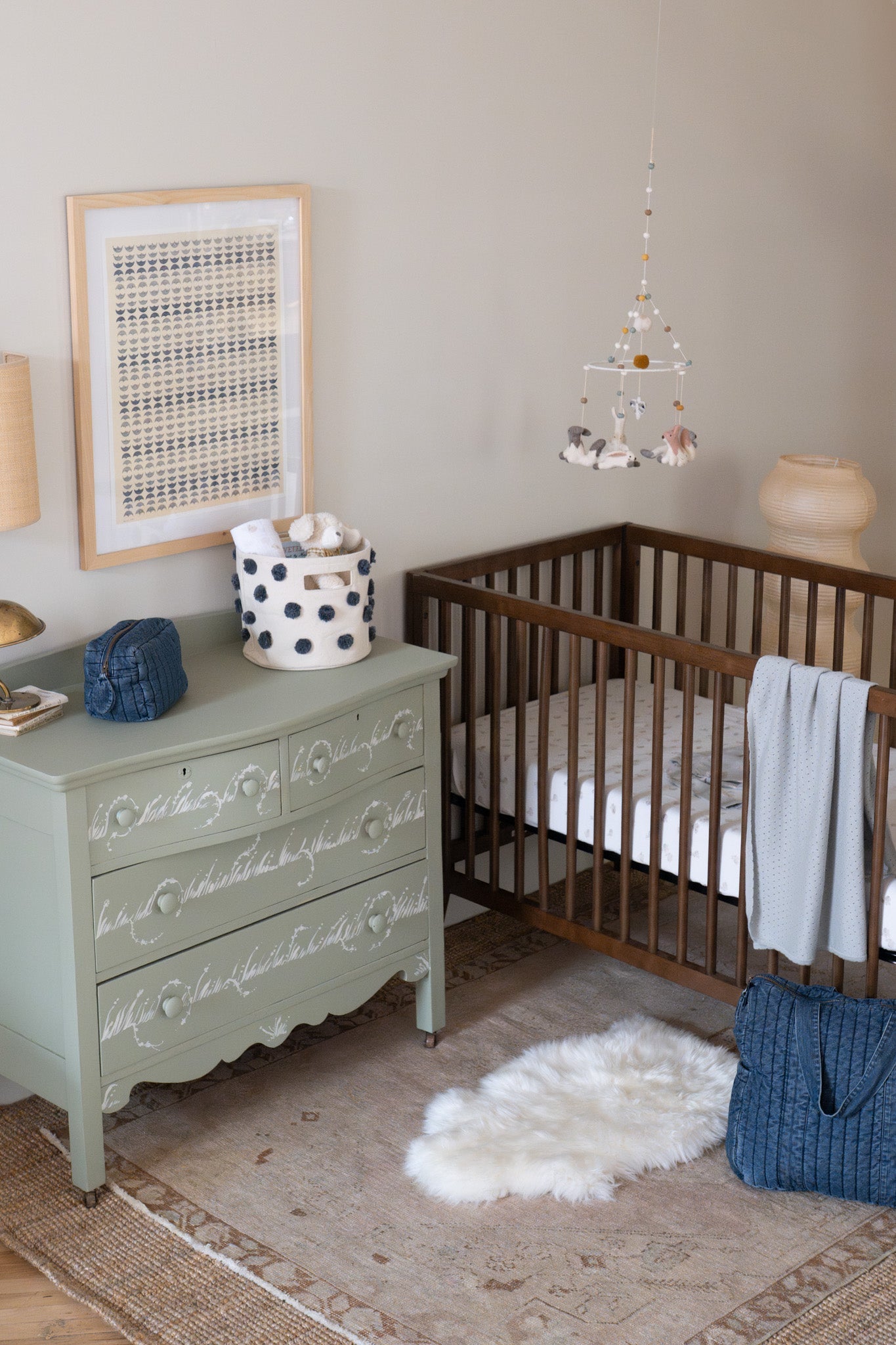 Crib Sheet - Hoppy Bunny