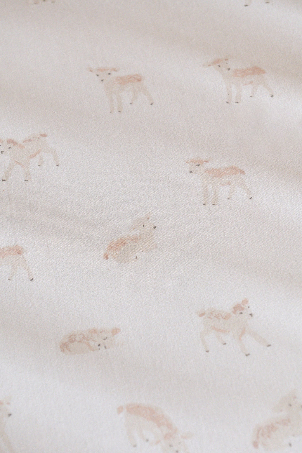 crib sheet dear lamb