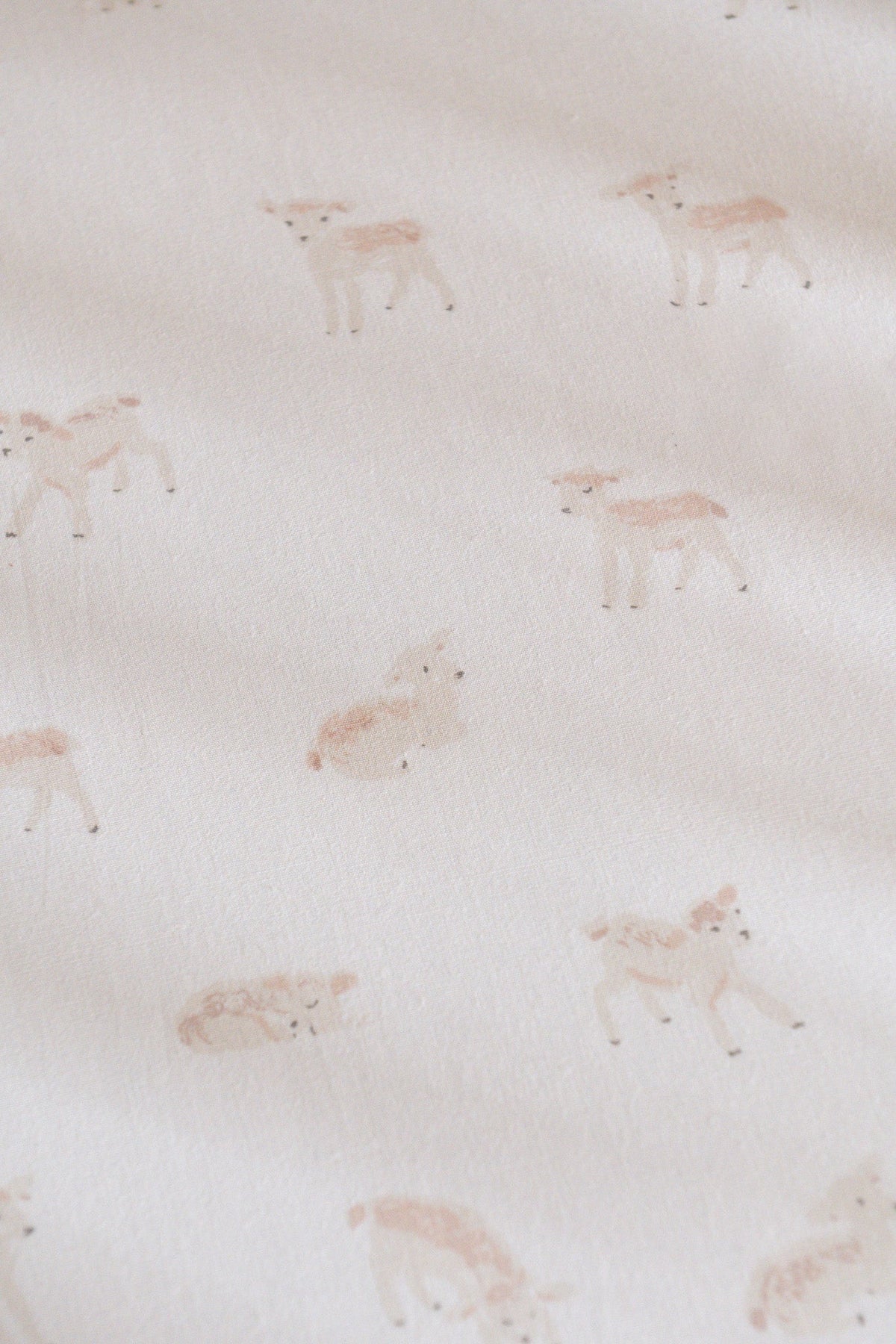 crib sheet dear lamb