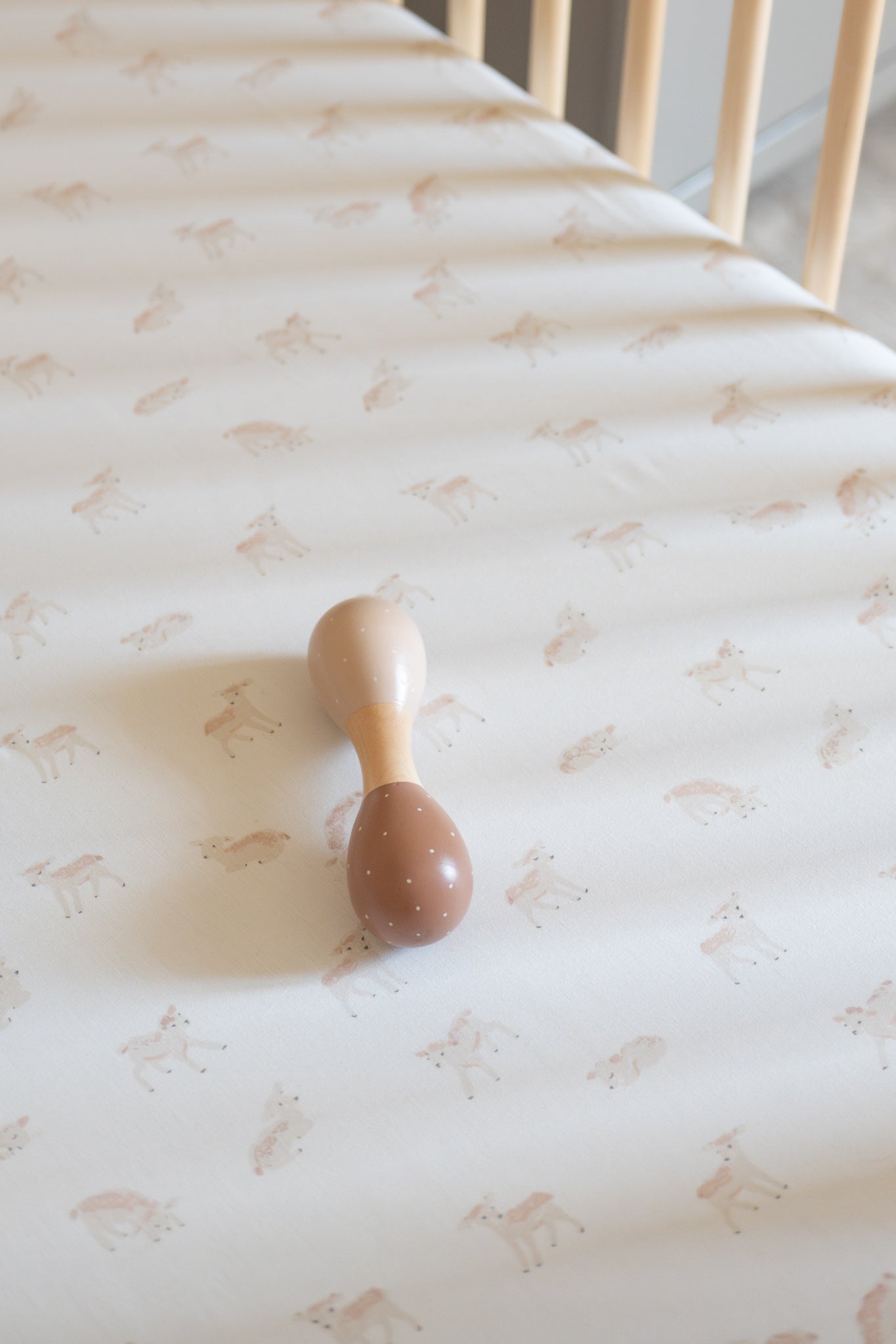 crib sheet dear lamb