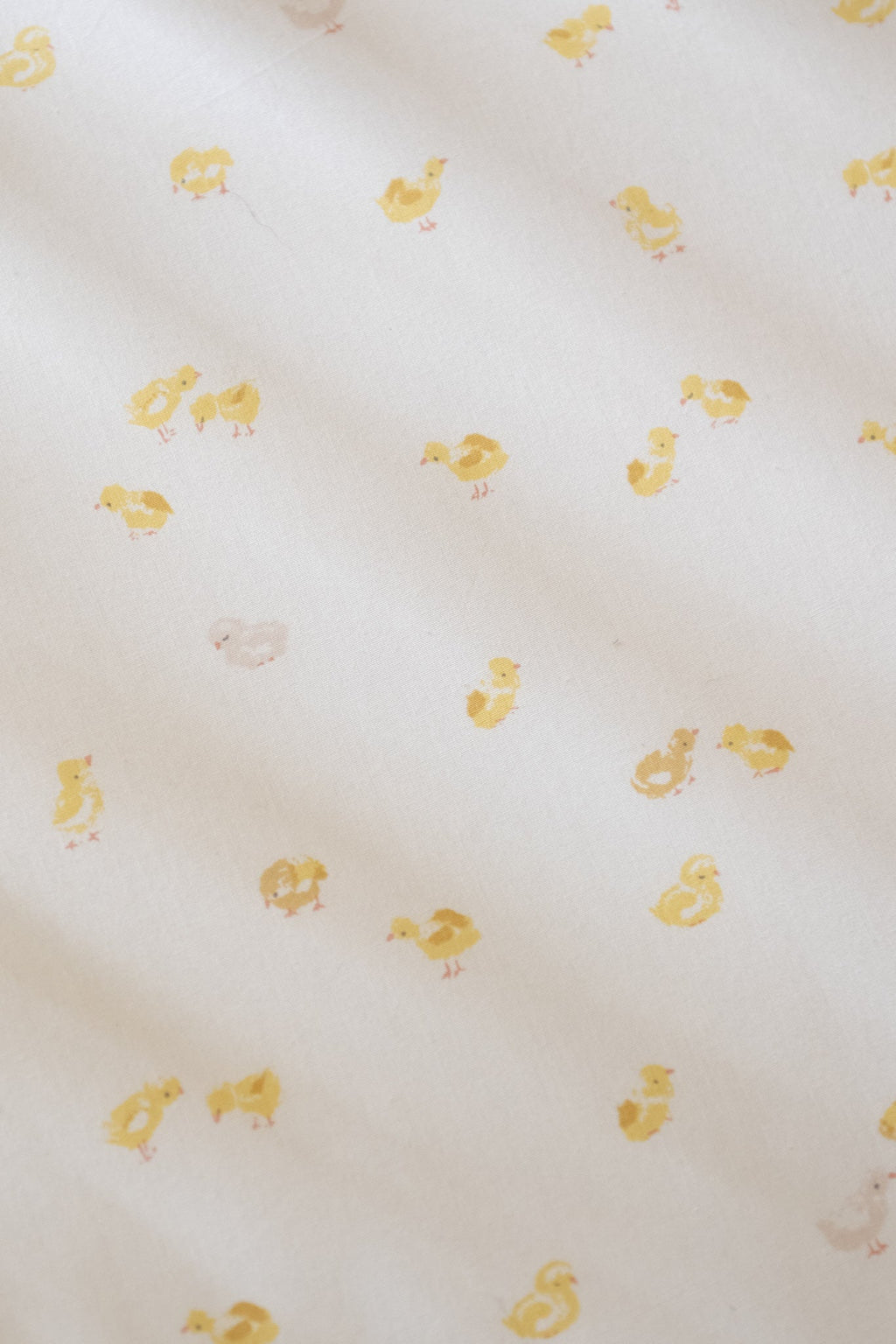 crib sheet cheerful chick