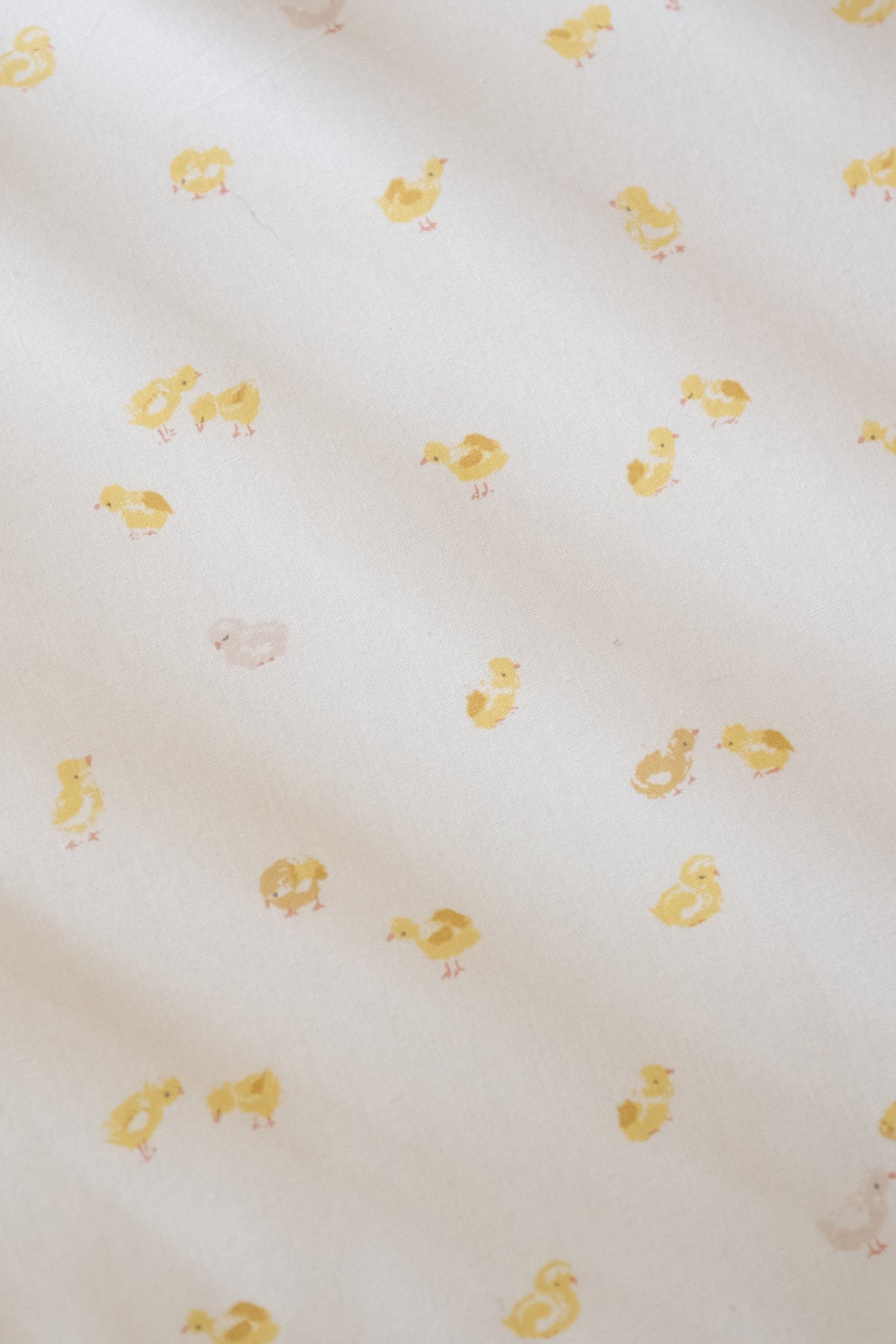 crib sheet cheerful chick