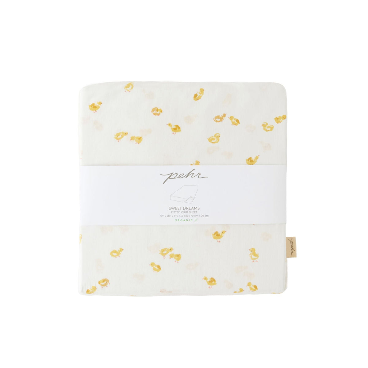 crib sheet cheerful chick