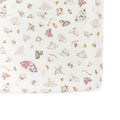 crib sheet daydreamer in pinks pattern