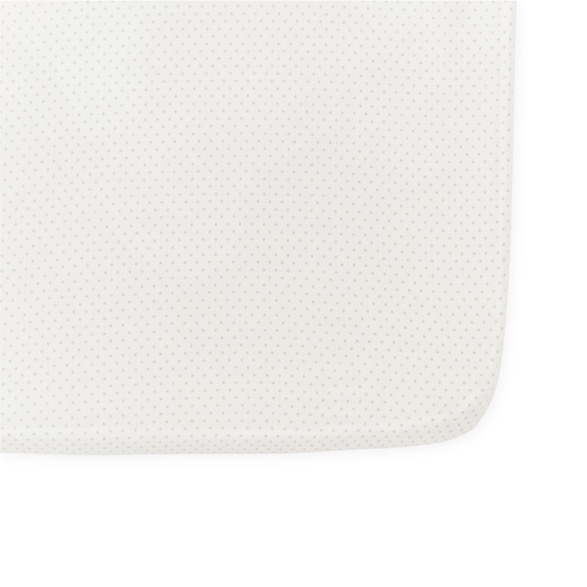 pin dot crib sheet pebble in neutrals pattern