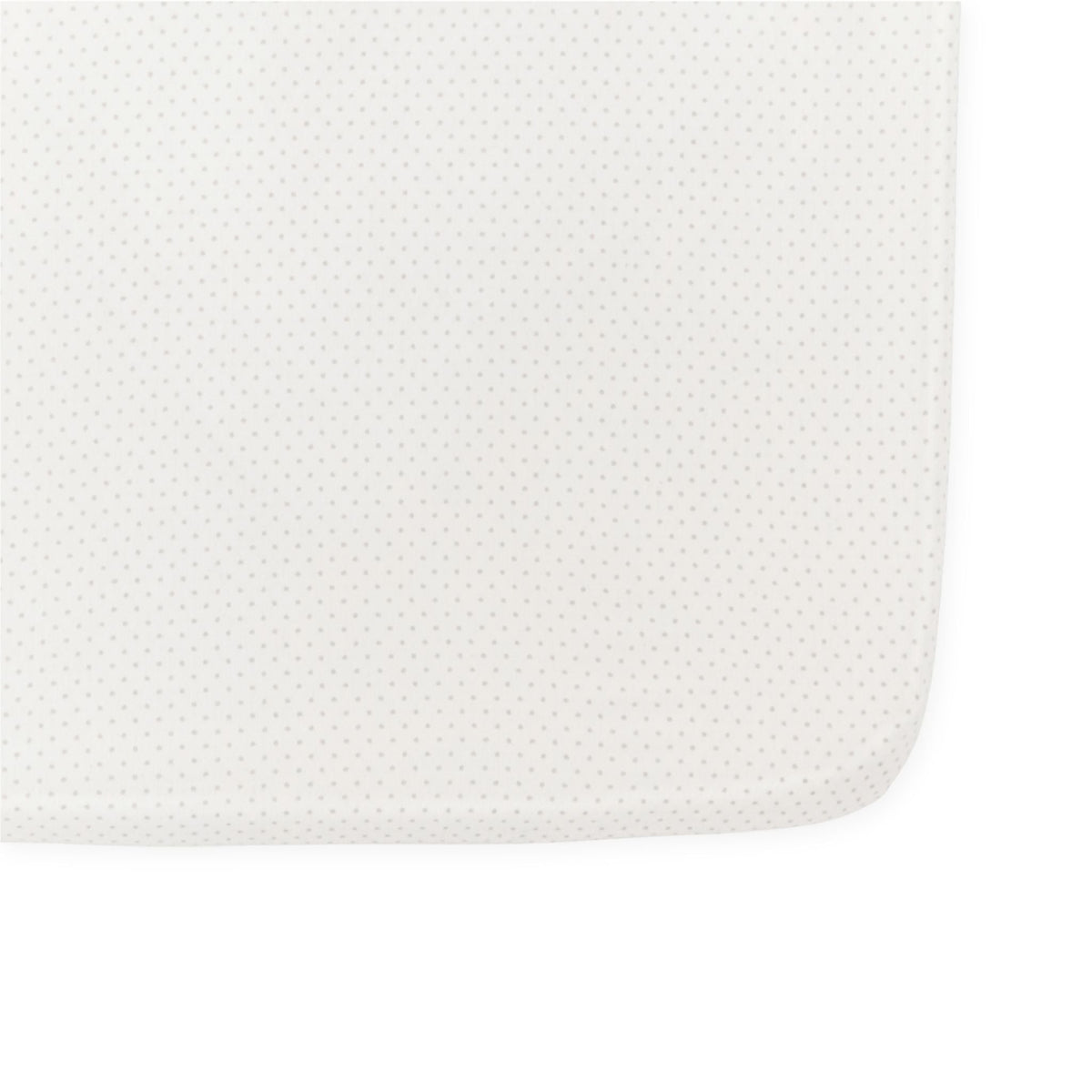 pin dot crib sheet pebble in neutrals pattern