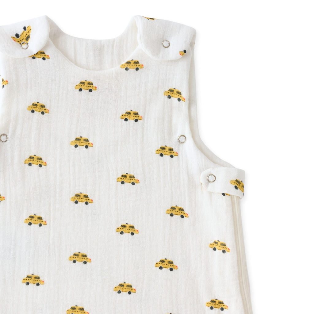 1.0 tog sleep bag new york minute in yellows pattern