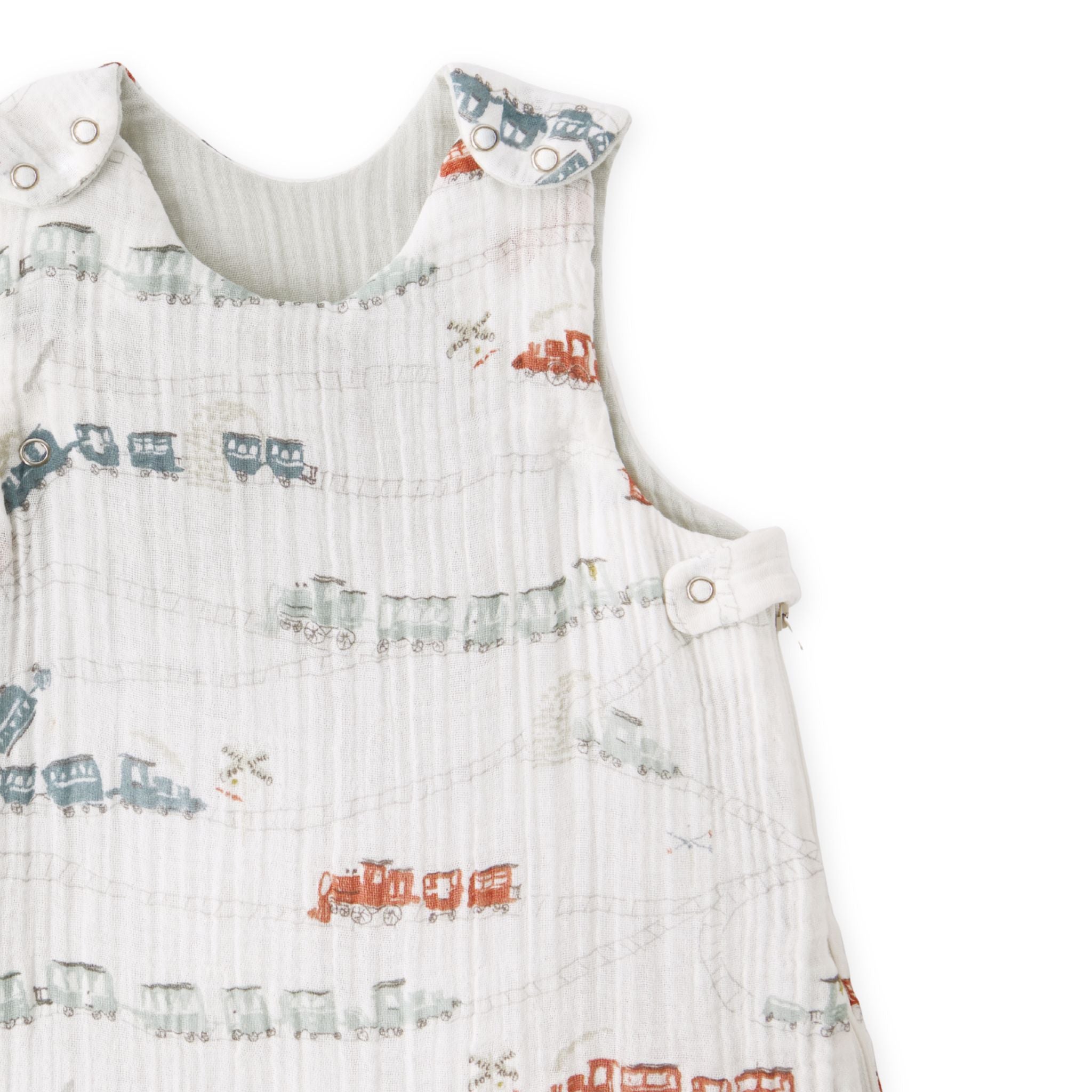 1.7 tog sleep bag locomotive in blues pattern