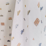 Organic Cotton Muslin Swaddle - Rush Hour
