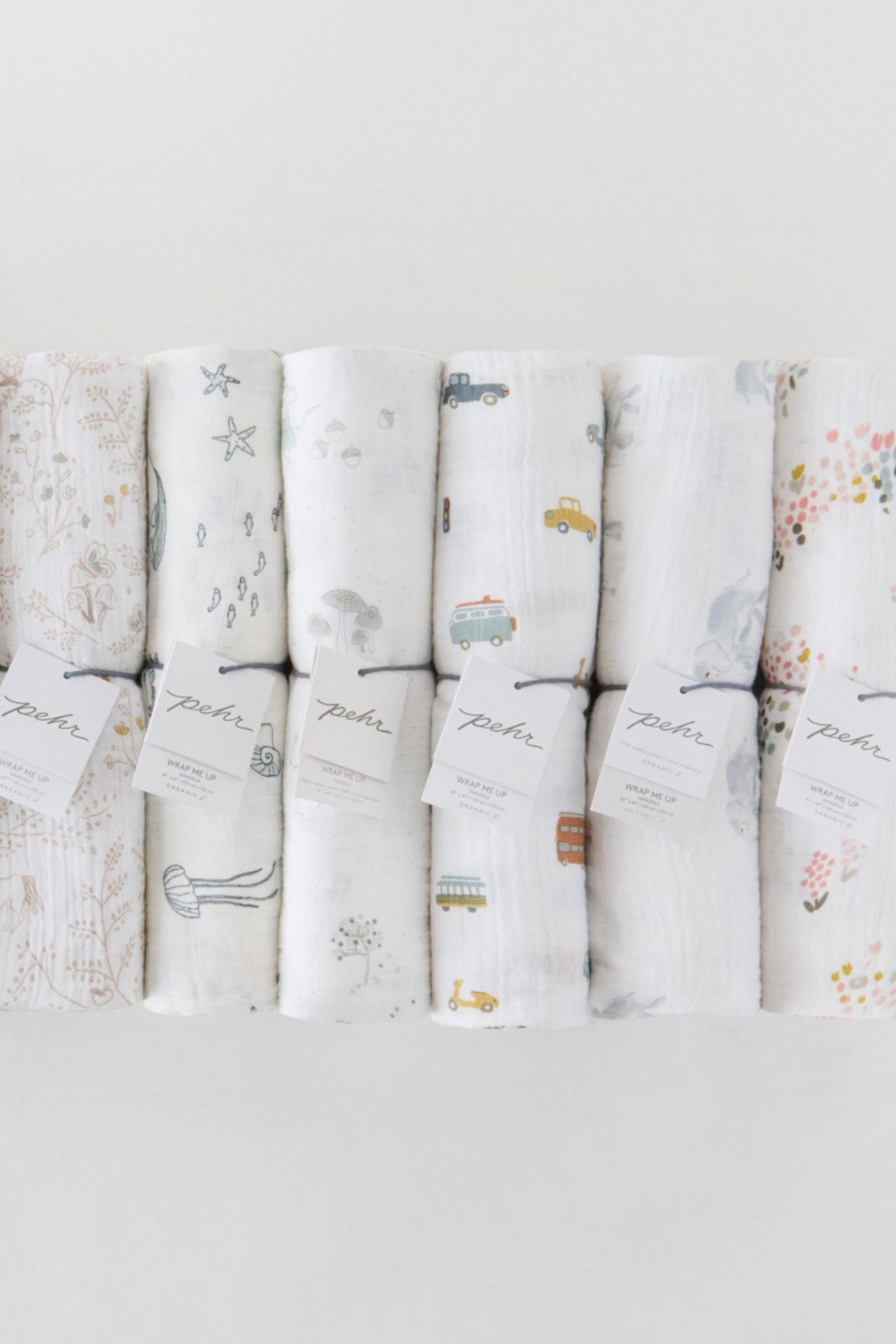 Organic Cotton Muslin Swaddle - Rush Hour
