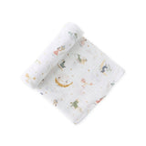 Organic Cotton Muslin Swaddle - Zodiac