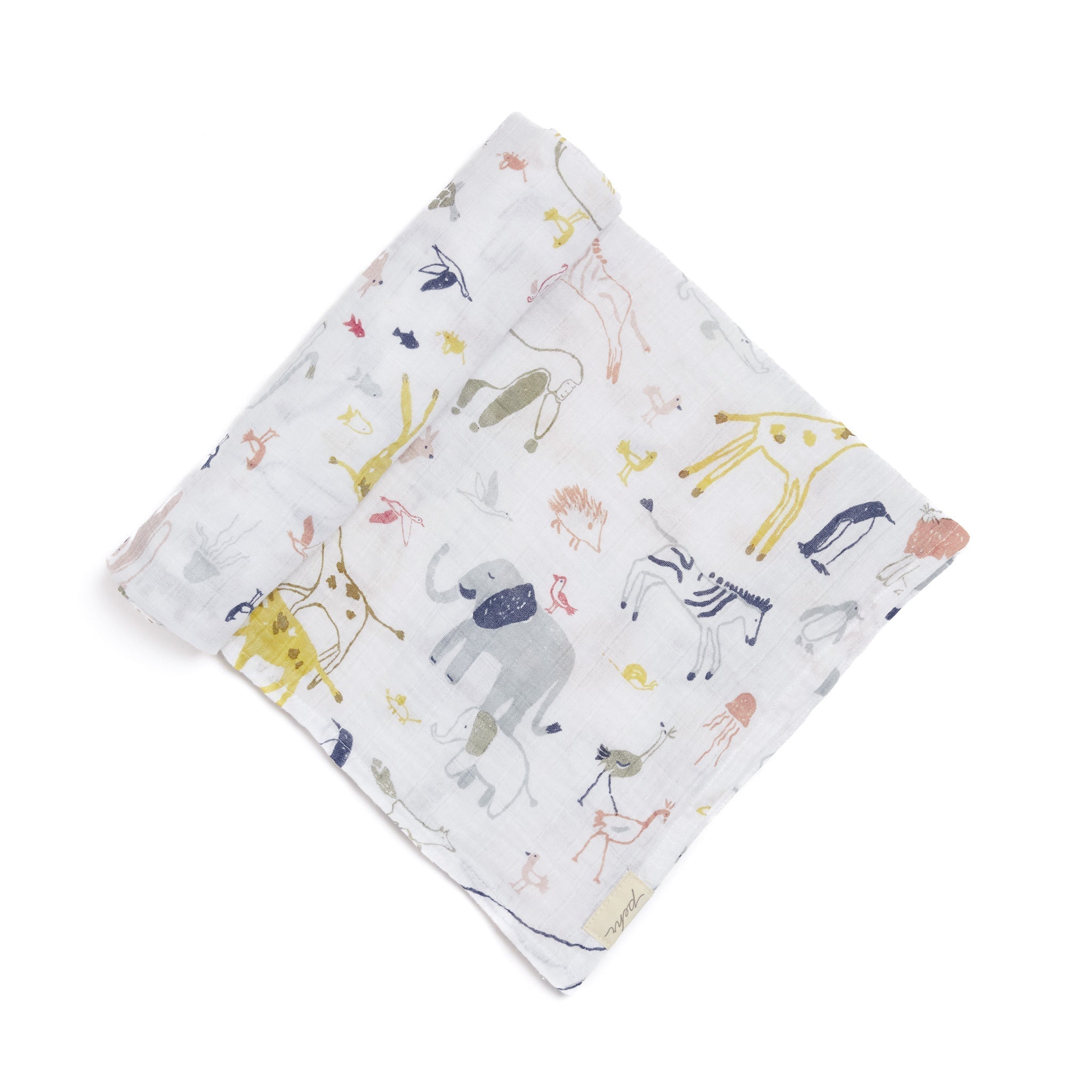 Organic Cotton Muslin Swaddle - Into The Wild