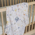Organic Cotton Muslin Swaddle - Into The Wild