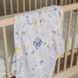 Organic Cotton Muslin Swaddle - Into The Wild