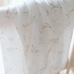 Organic Cotton Muslin Swaddle - Field of Dreams