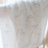 Organic Cotton Muslin Swaddle - Field of Dreams