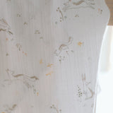 Organic Cotton Muslin Swaddle - Field of Dreams