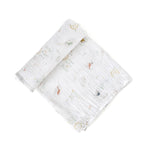 Organic Cotton Muslin Swaddle - Over the Moon