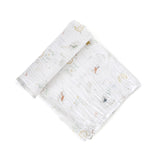 Organic Cotton Muslin Swaddle - Over the Moon