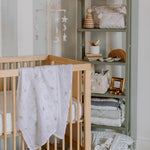 Organic Cotton Muslin Swaddle - Over the Moon