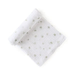 Organic Cotton Muslin Swaddle - Flower Patch
