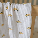 Organic Cotton Muslin Swaddle - New York Minute