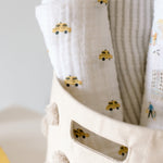 Organic Cotton Muslin Swaddle - New York Minute