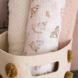 Organic Cotton Muslin Swaddle - Daydreamer