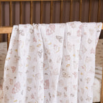 Organic Cotton Muslin Swaddle - Daydreamer