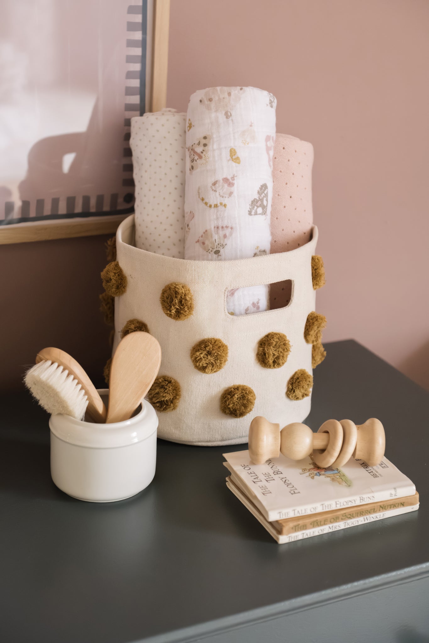 Organic Cotton Muslin Swaddle - Daydreamer