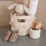 Pin Dot Swaddle - Pin Dot Peony