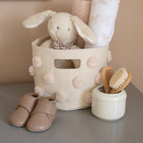 Pin Dot Swaddle - Pin Dot Peony