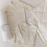 Pin Dot Swaddle - Pin Dot Pebble