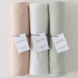 Pin Dot Swaddle - Pin Dot Pebble