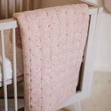 Quilted Chambray Blanket - Secret Garden