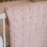 Quilted Chambray Blanket - Secret Garden