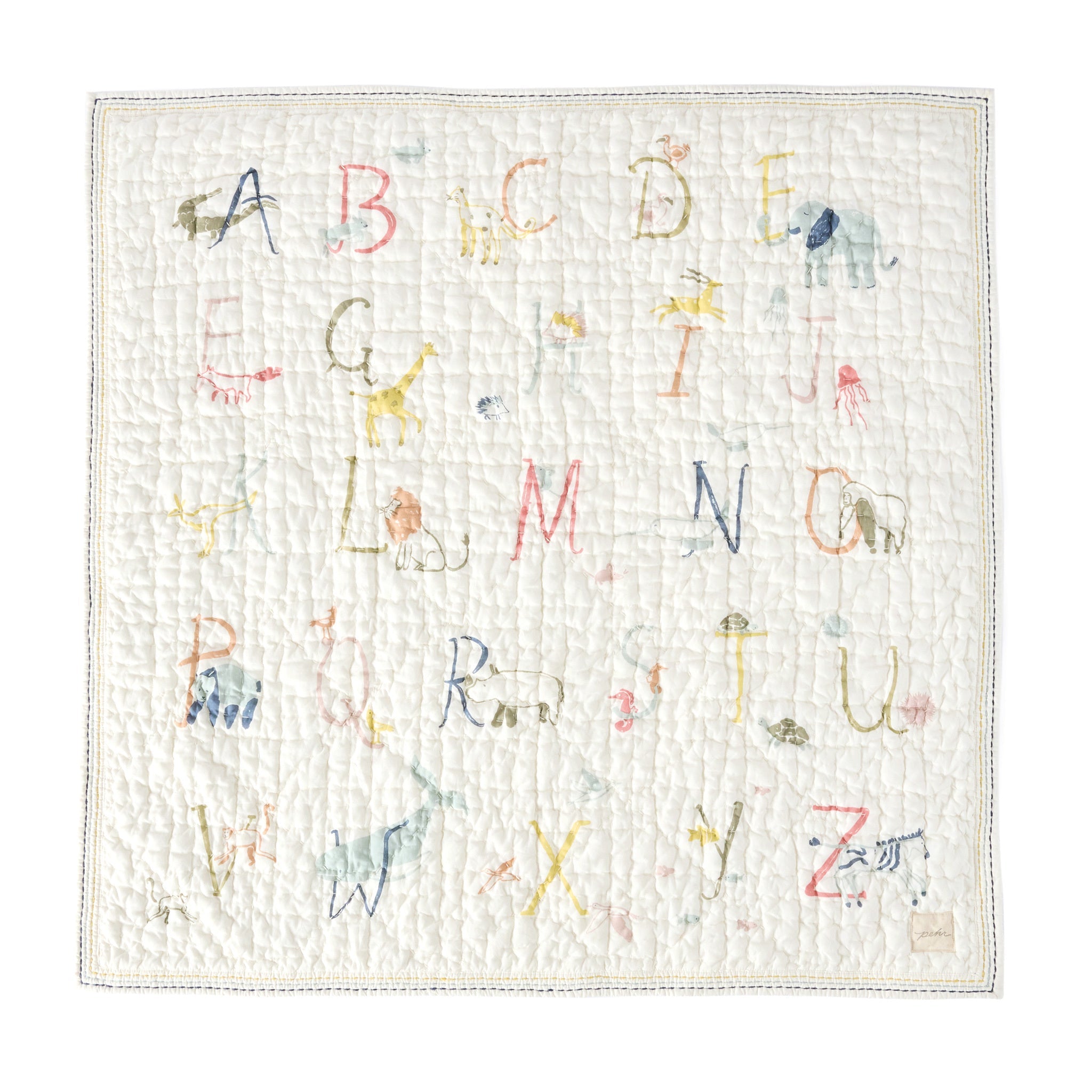 Quilted Blanket - A to Zoo