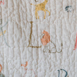Quilted Blanket - A to Zoo