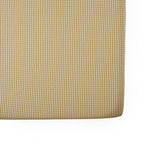 Gingham Crib Sheet - Dijon