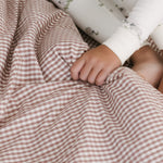 Gingham Duvet Cover - Thistle