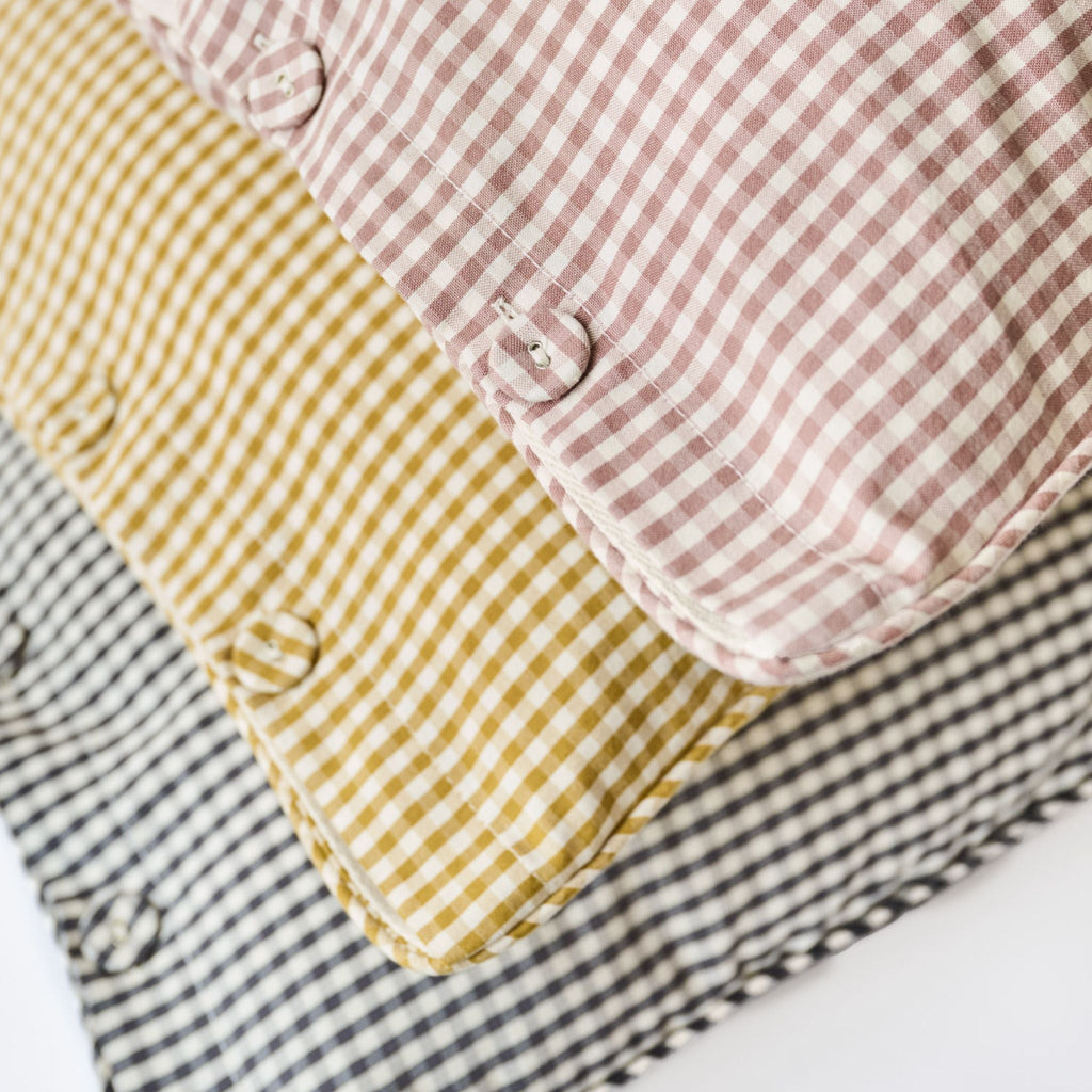 gingham sham dijon